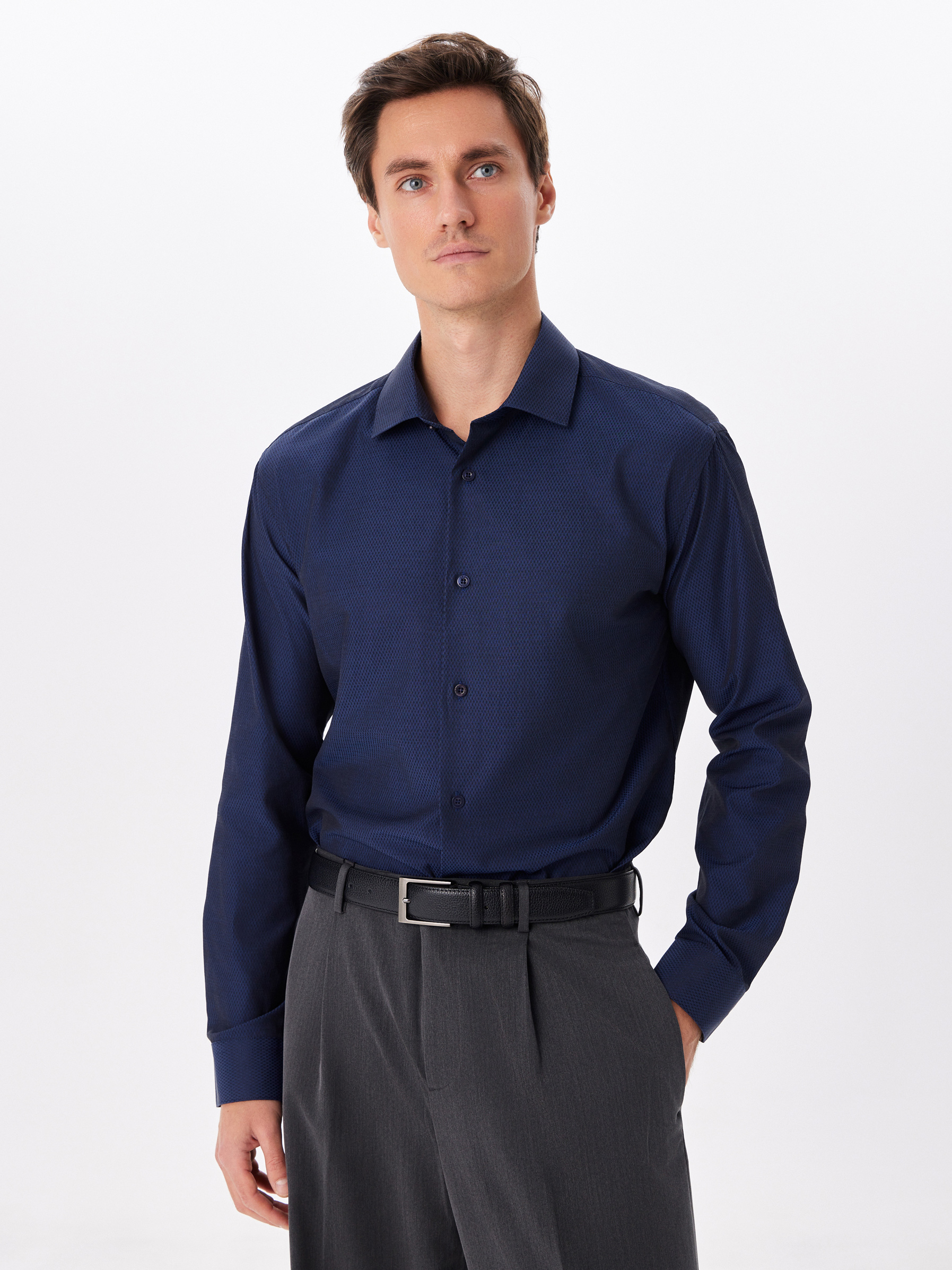 243/239/0102/Z Сорочка мужская длинный рукав