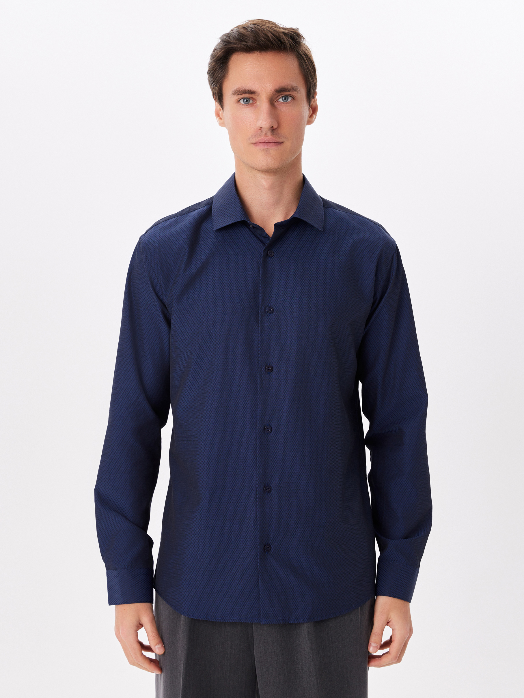 243/239/0102/Z Сорочка мужская длинный рукав