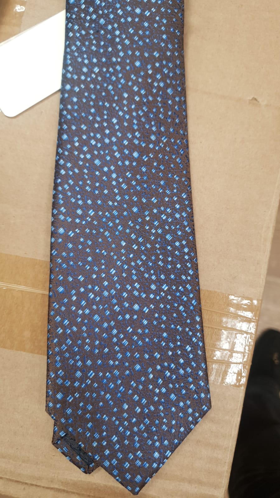 Greg-poly 7-корич. 268.1.015 Галстук мужской