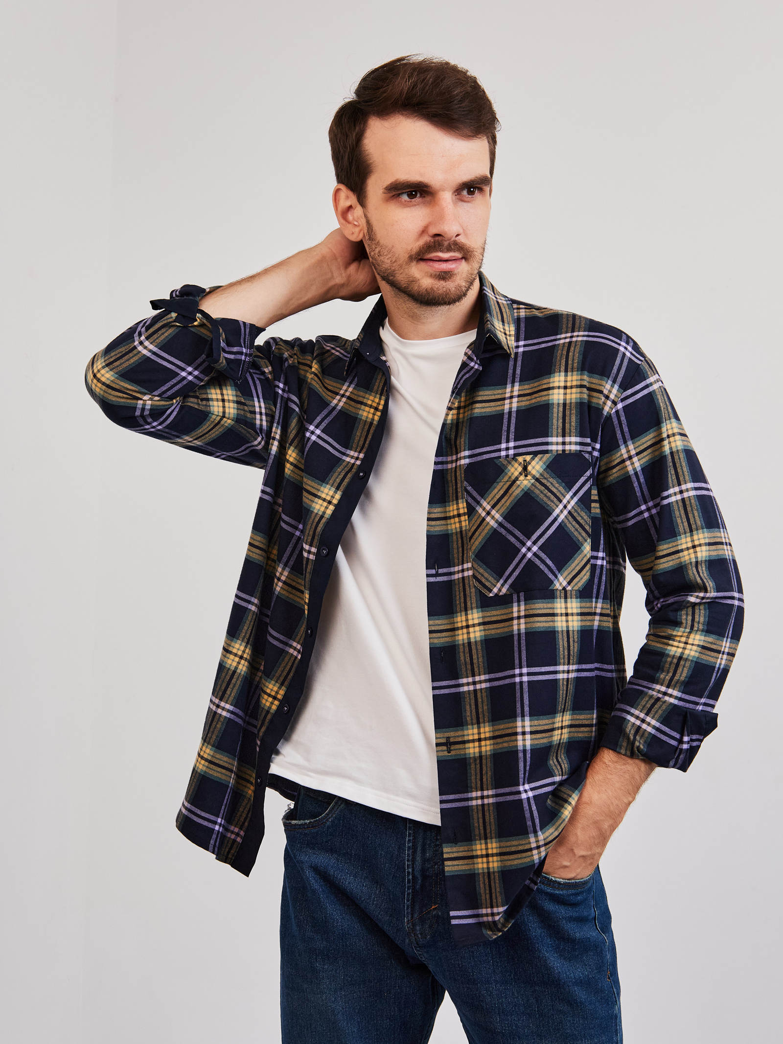 S275/211/2679/P/1p Сорочка мужская длинный рукав