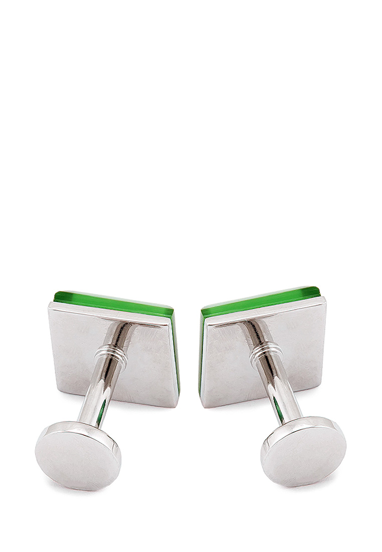 190484 нат.камень Запонки в подарочной коробке