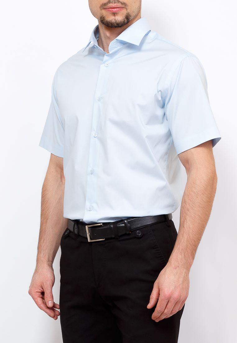 210/107/Z STRETCH Сорочка мужская короткий рукав