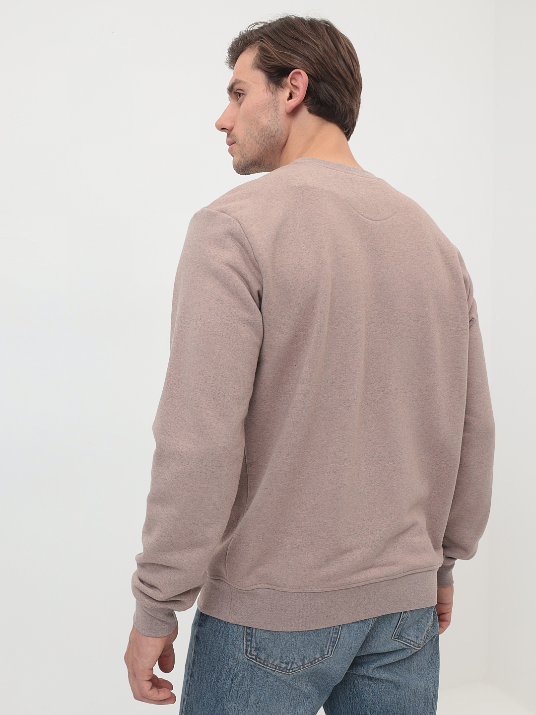 G121-Quote-RM-4001(бежев м.) Свитшот мужской