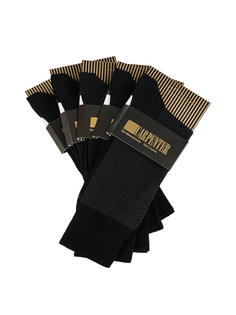 Cr-18/02 т.синий Носки мужские (в упаковке 5 пар)