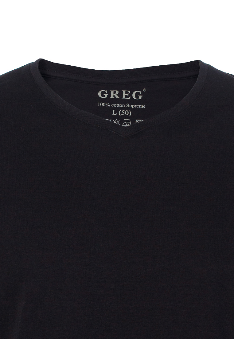 TS524V (черный) Футболка мужская короткий рукав