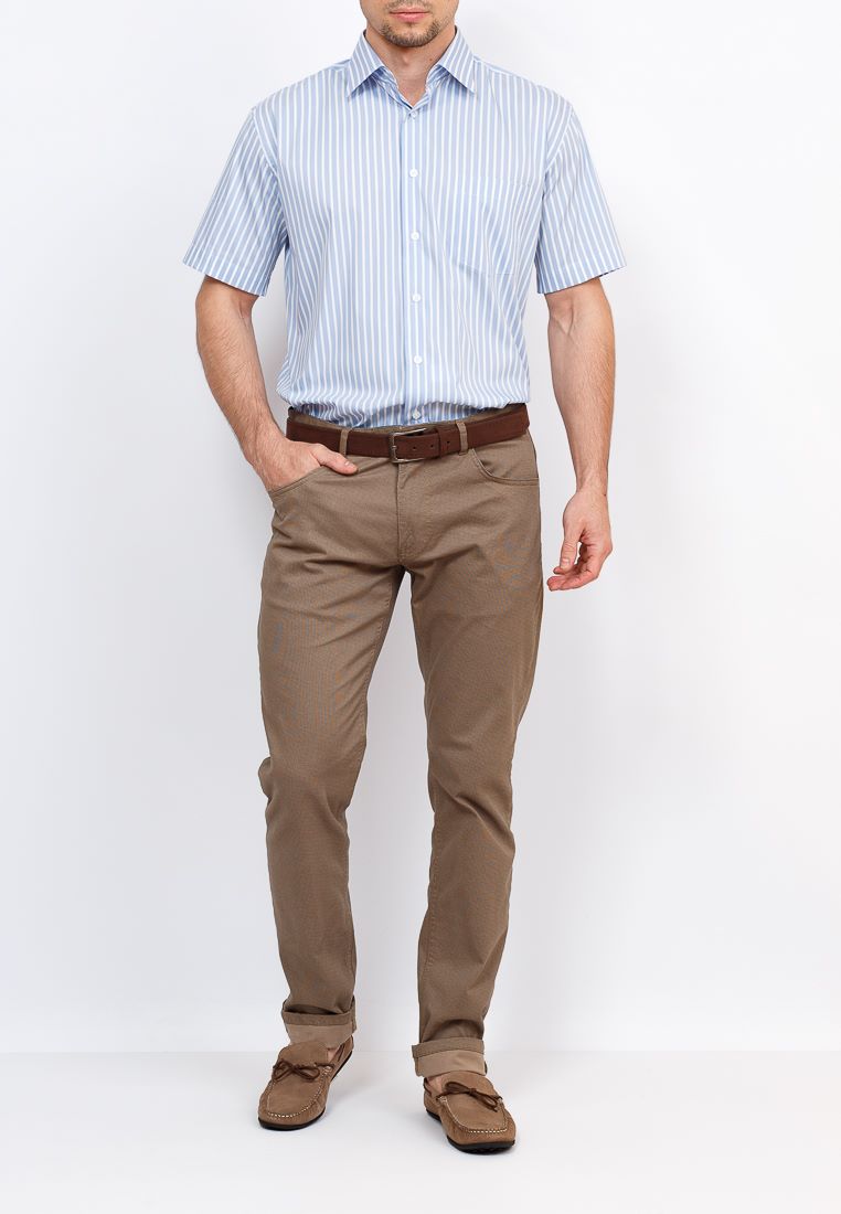 Gb221/307/100/Z STRETCH Сорочка мужская короткий рукав