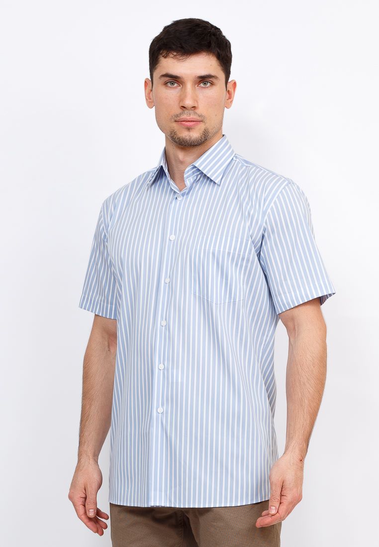 Gb221/307/100/Z STRETCH Сорочка мужская короткий рукав