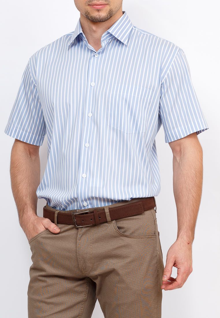 Gb221/307/100/Z STRETCH Сорочка мужская короткий рукав