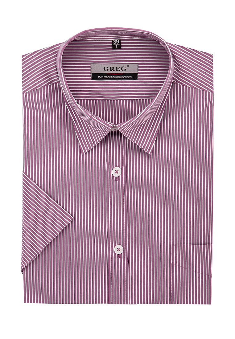 611/307/105/LV STRETCH Сорочка мужская короткий рукав