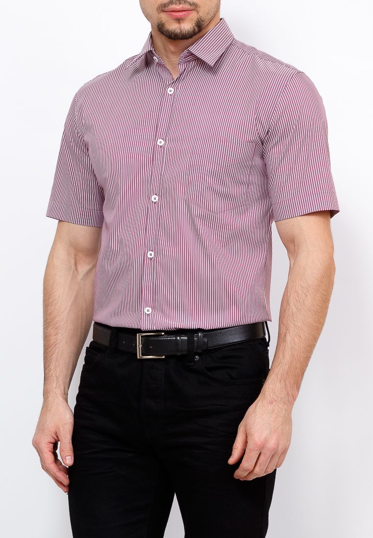 611/307/105/LV STRETCH Сорочка мужская короткий рукав