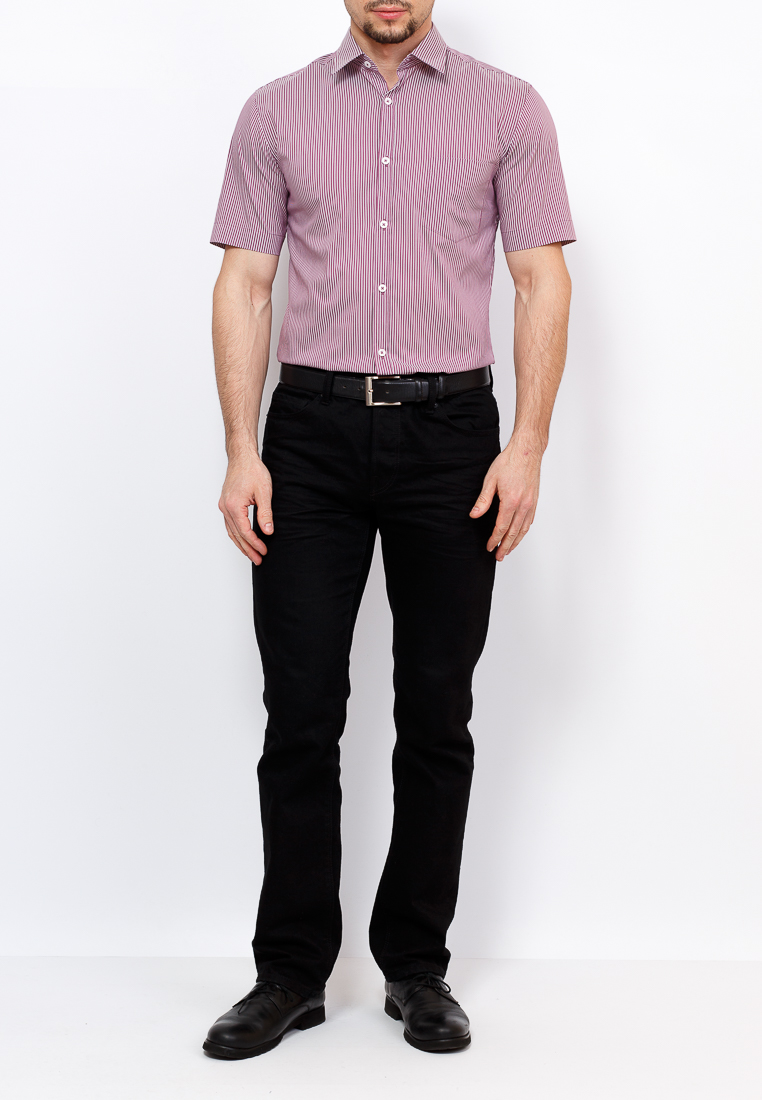 611/307/105/LV STRETCH Сорочка мужская короткий рукав