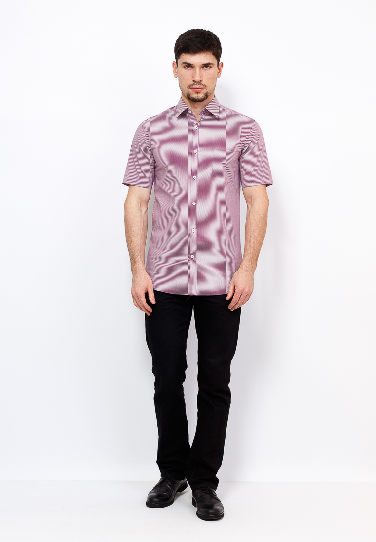 611/307/105/LV STRETCH Сорочка мужская короткий рукав