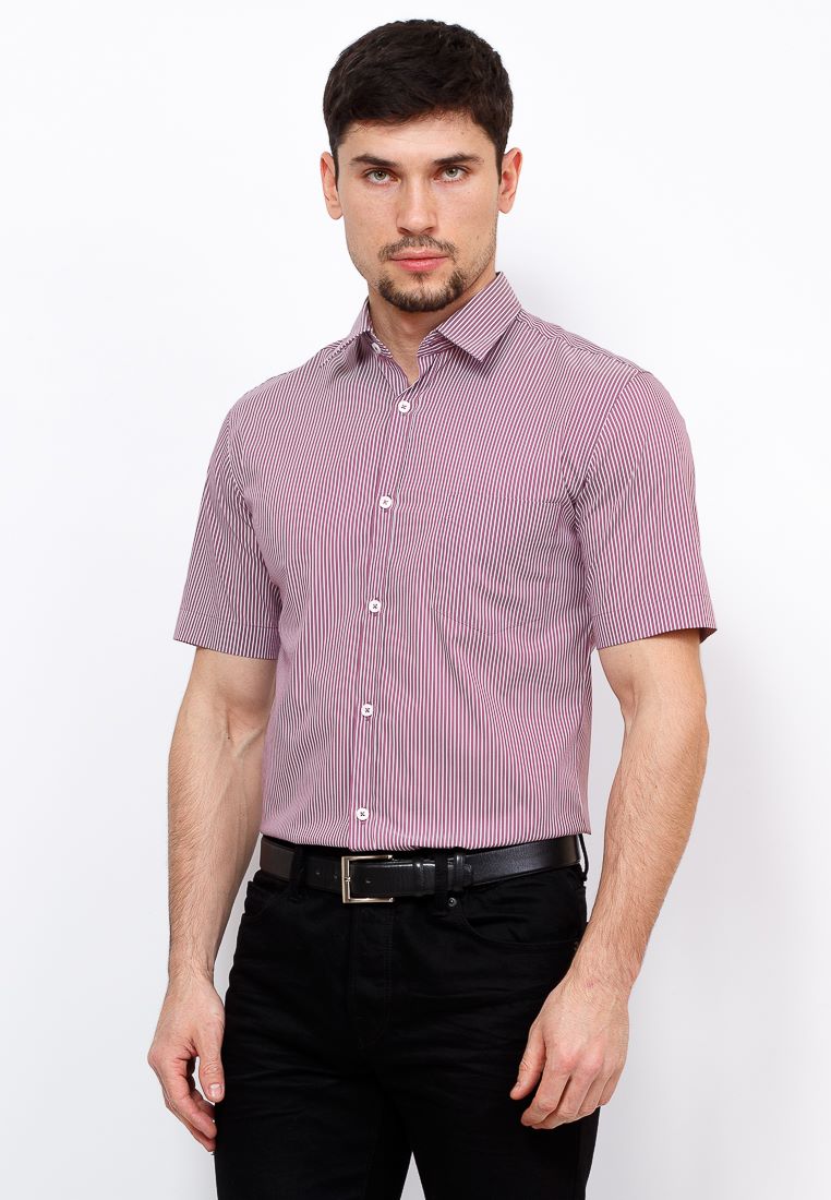 611/307/105/LV STRETCH Сорочка мужская короткий рукав