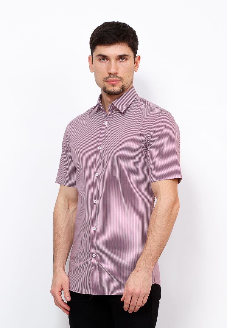 611/307/105/LV STRETCH Сорочка мужская короткий рукав