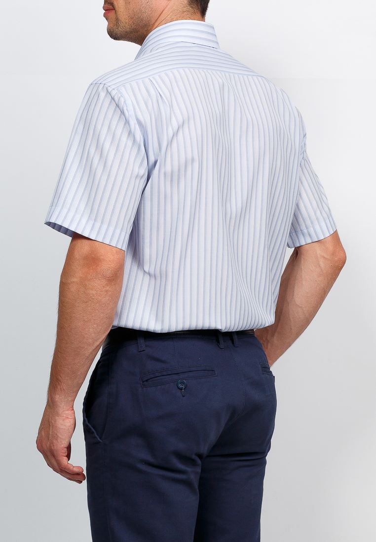 c221/05/286 Сорочка мужская короткий рукав (в упаковке 12 шт)