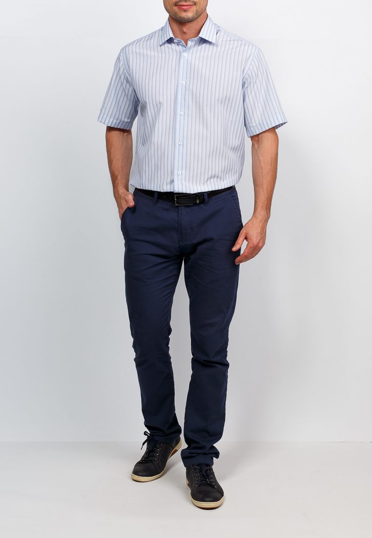 c221/05/286 Сорочка мужская короткий рукав (в упаковке 12 шт)