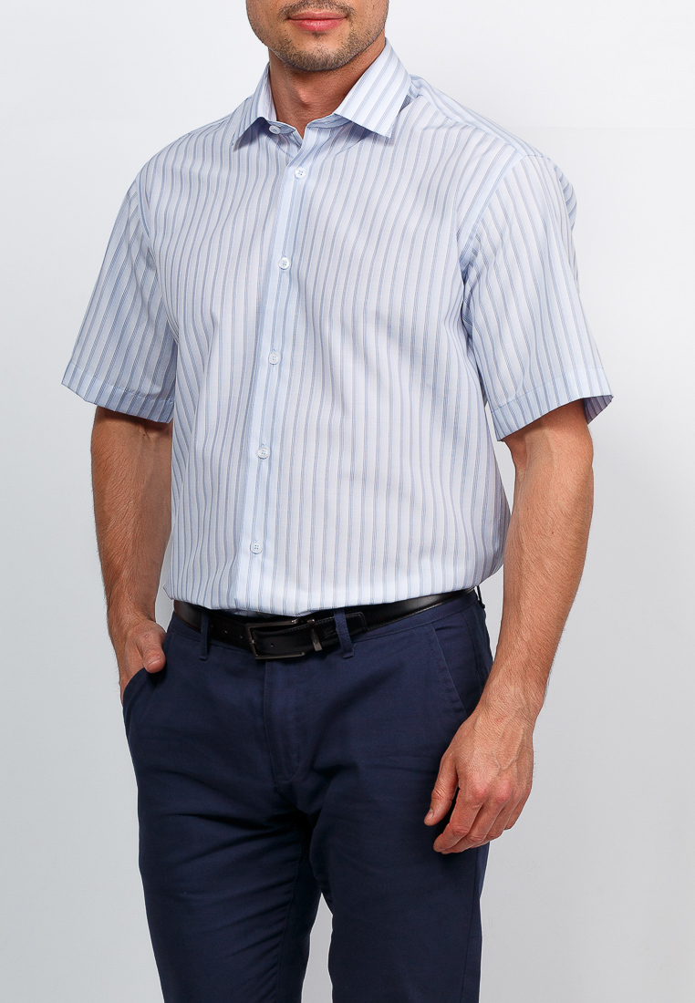 c221/05/286 Сорочка мужская короткий рукав (в упаковке 12 шт)