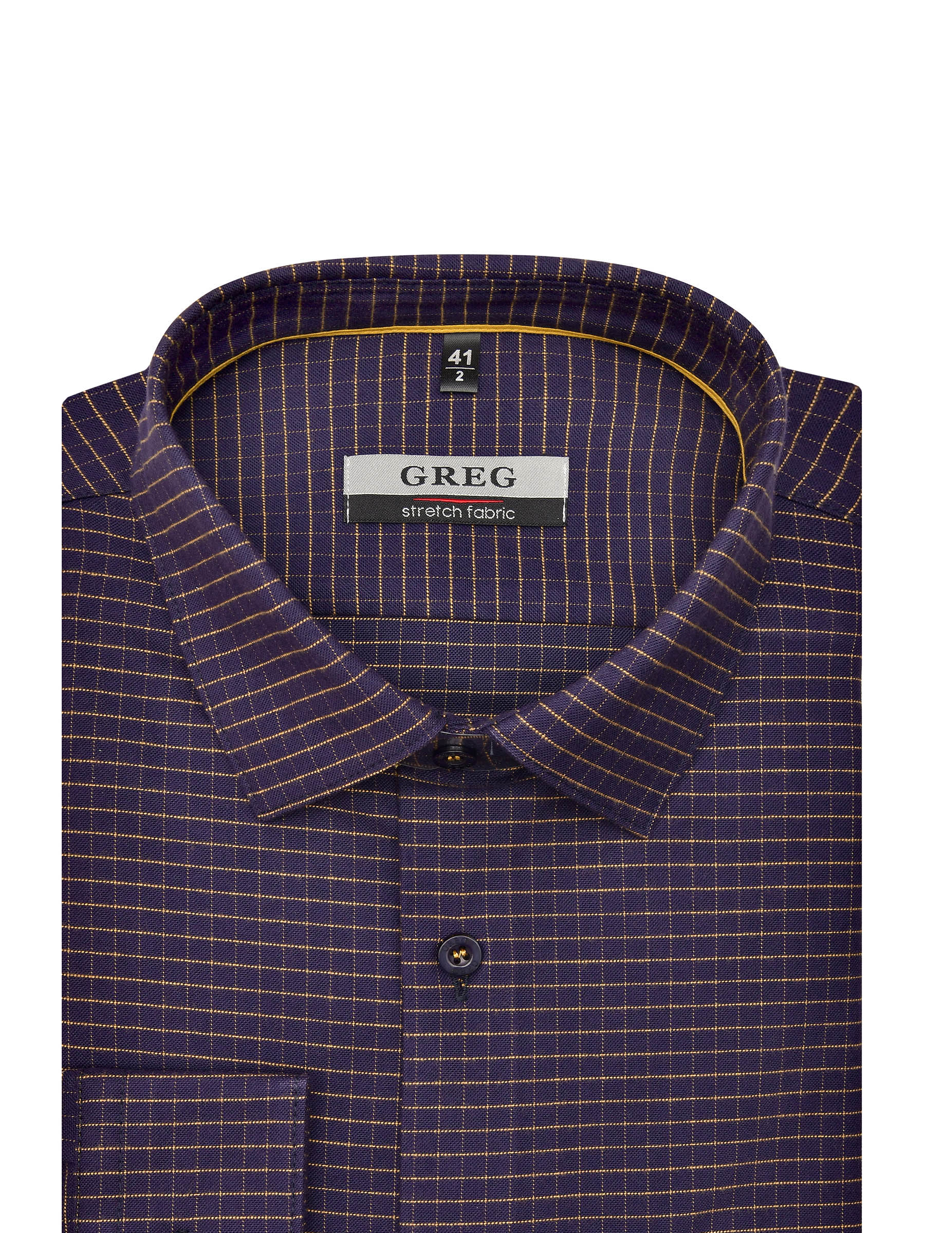 S255/231/0951/ZN/1p STRETCH Сорочка мужская длинный рукав