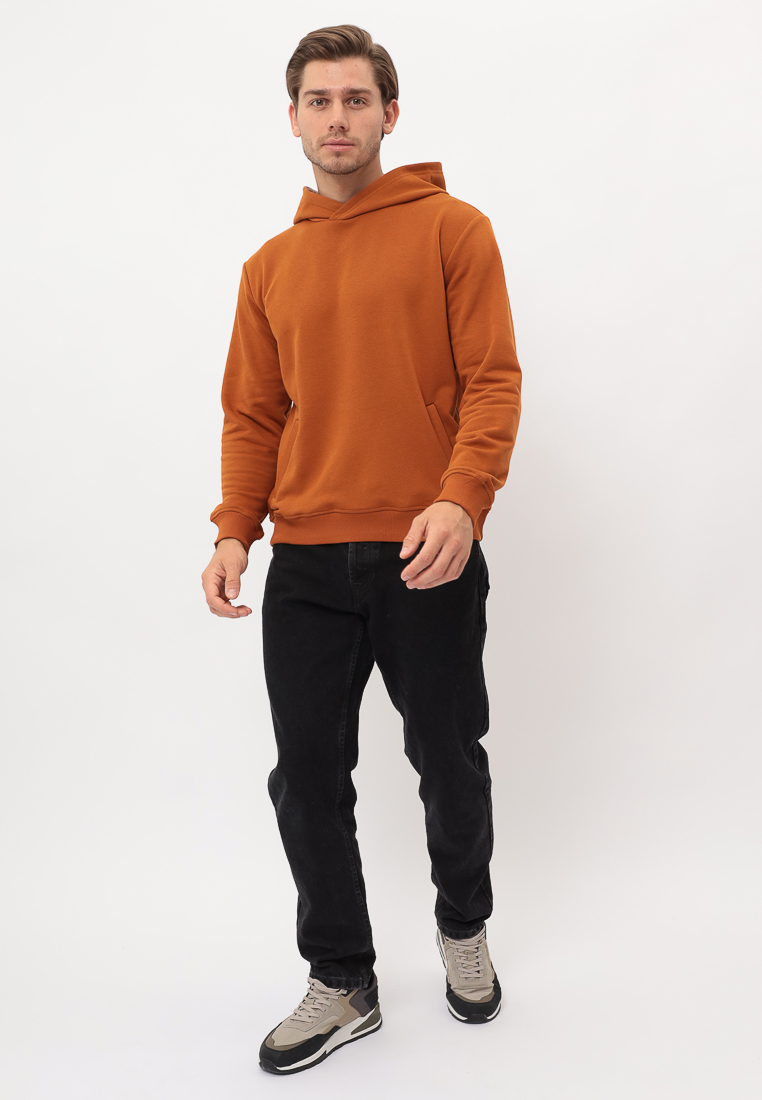 G173-OZ03-35_R (терракот) Худи мужское