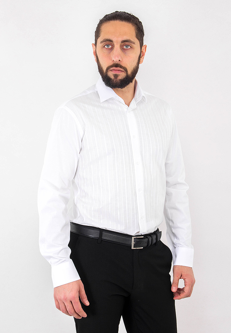 100/191/494/Z/1 STRETCH Сорочка мужская длинный рукав