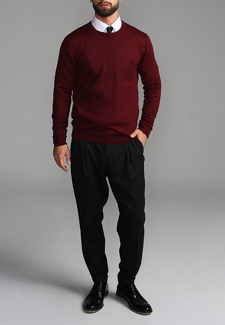 G121-EV (бордо) Джемпер мужской