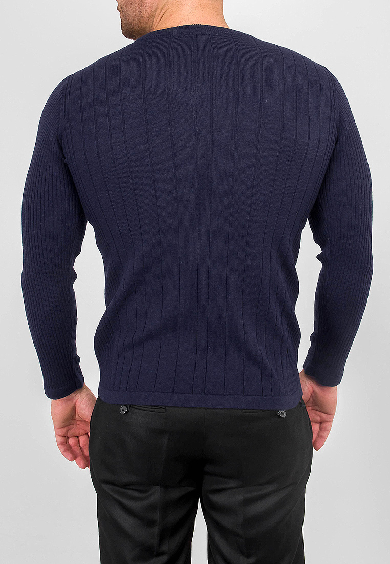 G121-12-лапша D1 (син./малина) Джемпер мужской