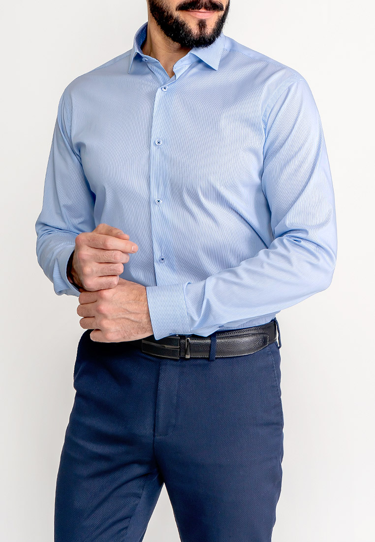 211/138/Z/1p STRETCH Сорочка мужская длинный рукав