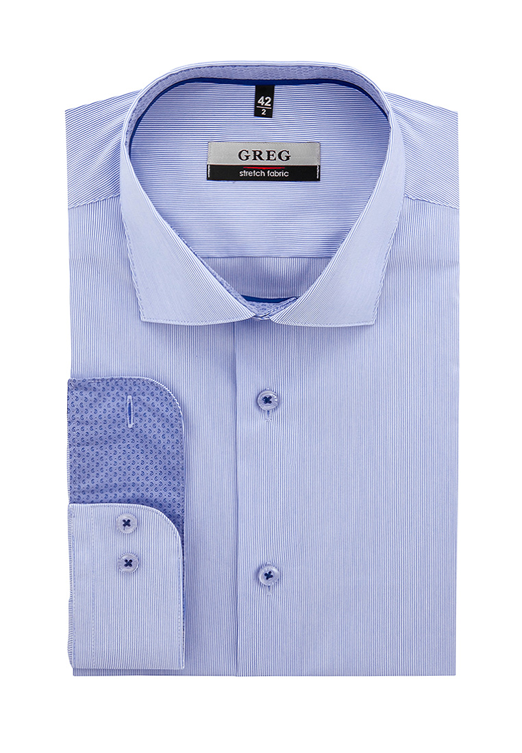 211/138/Z/1p STRETCH Сорочка мужская длинный рукав