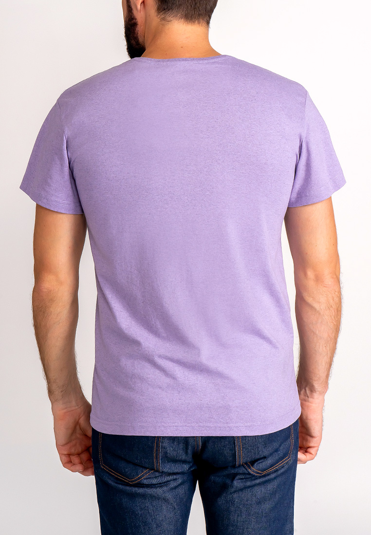 G145-RM-7001_R (сирень м.) Футболка мужская короткий рукав