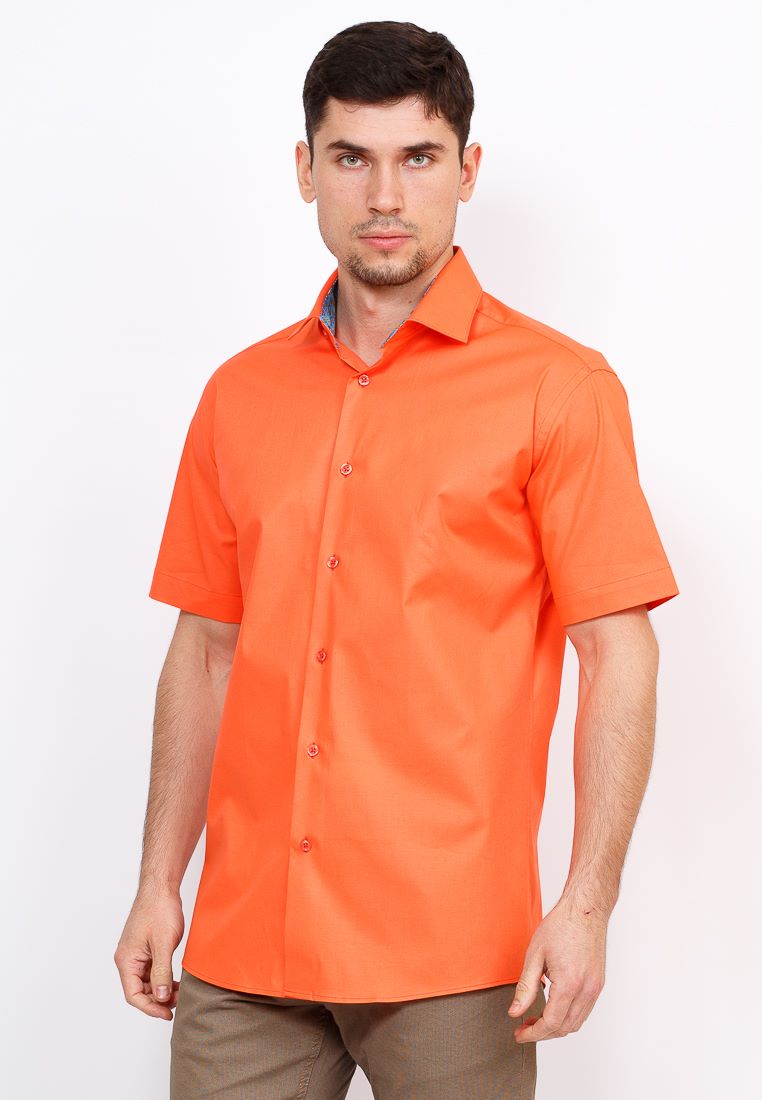 Gb610/107/Z/1 STRETCH Сорочка мужская короткий рукав