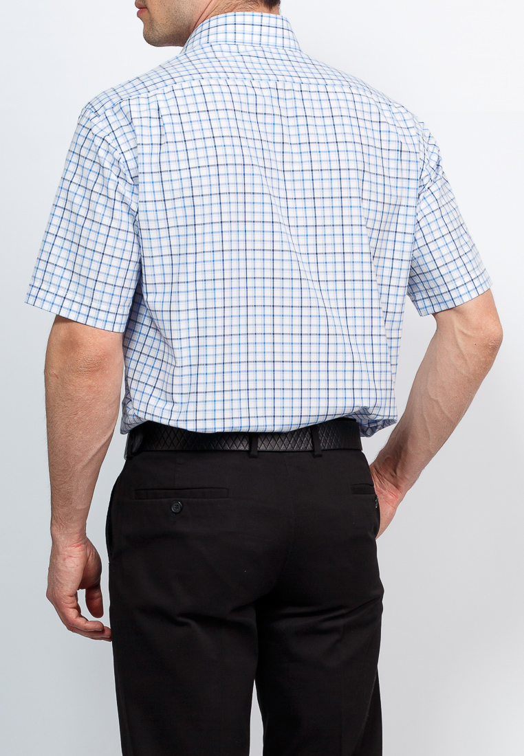 c125/0/451/1 Сорочка мужская короткий рукав (в упаковке 12 шт)