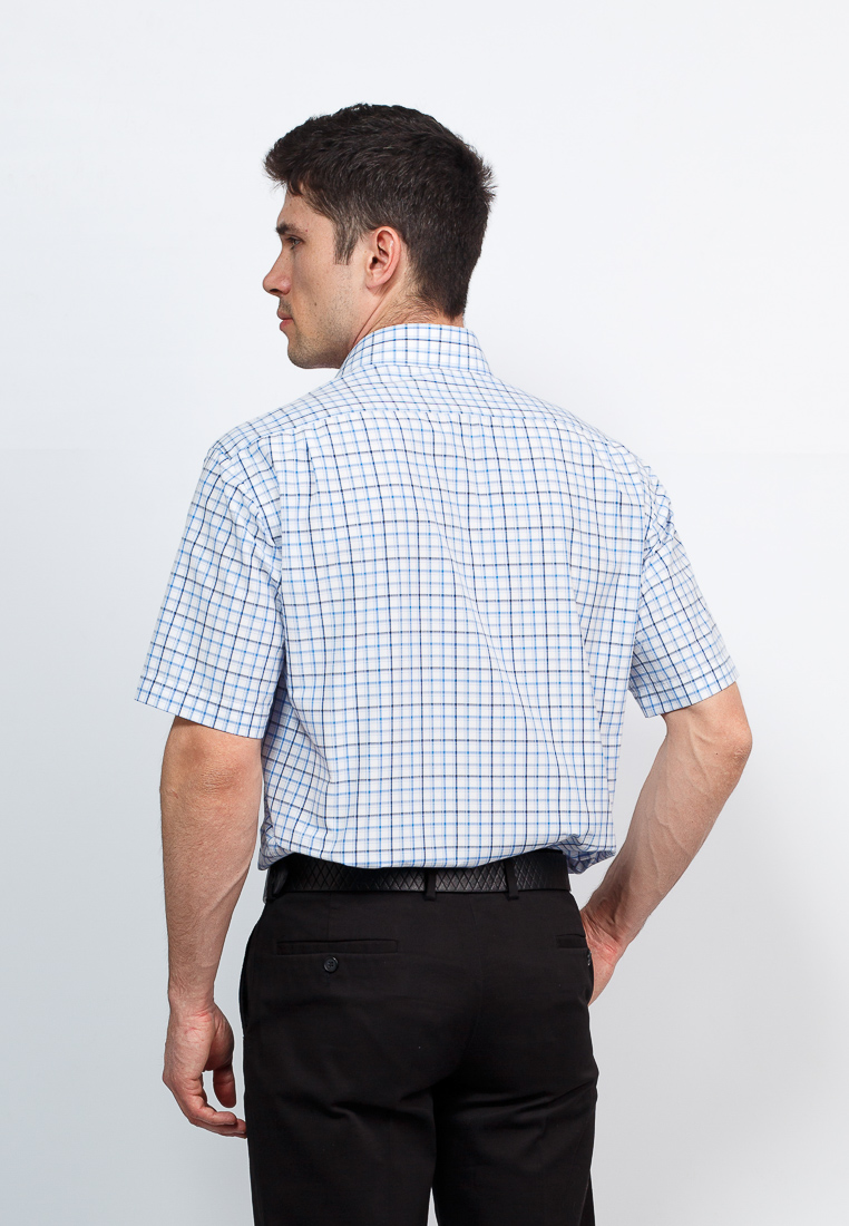 c125/0/451/1 Сорочка мужская короткий рукав (в упаковке 12 шт)