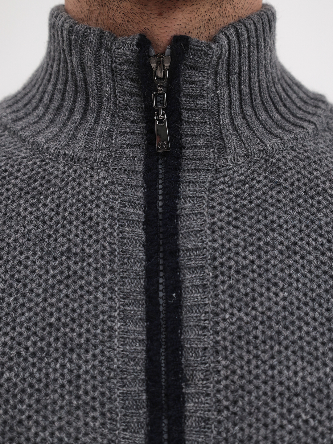 G139-соты D2 (серый) Жакет мужской