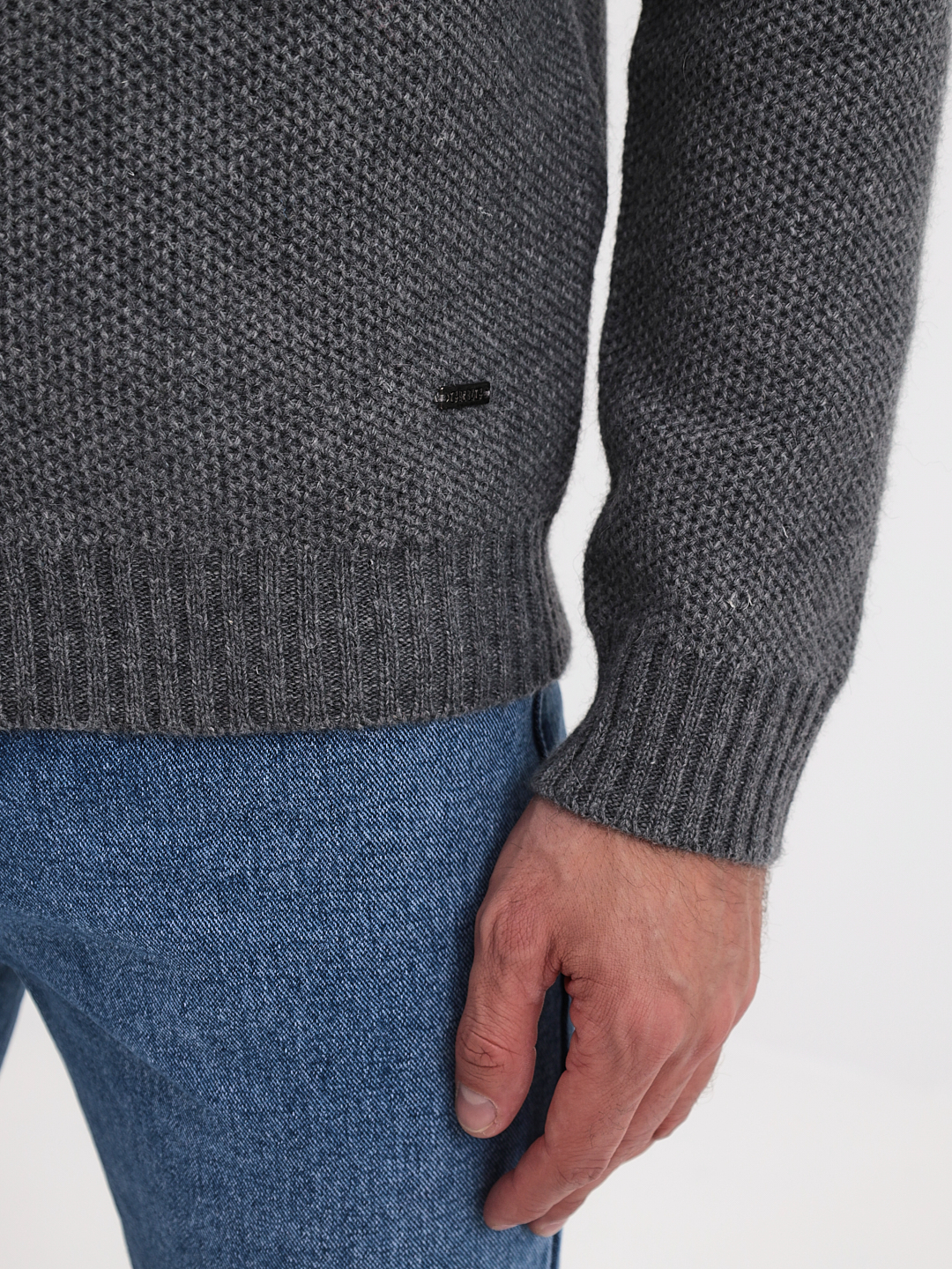 G139-соты D2 (серый) Жакет мужской