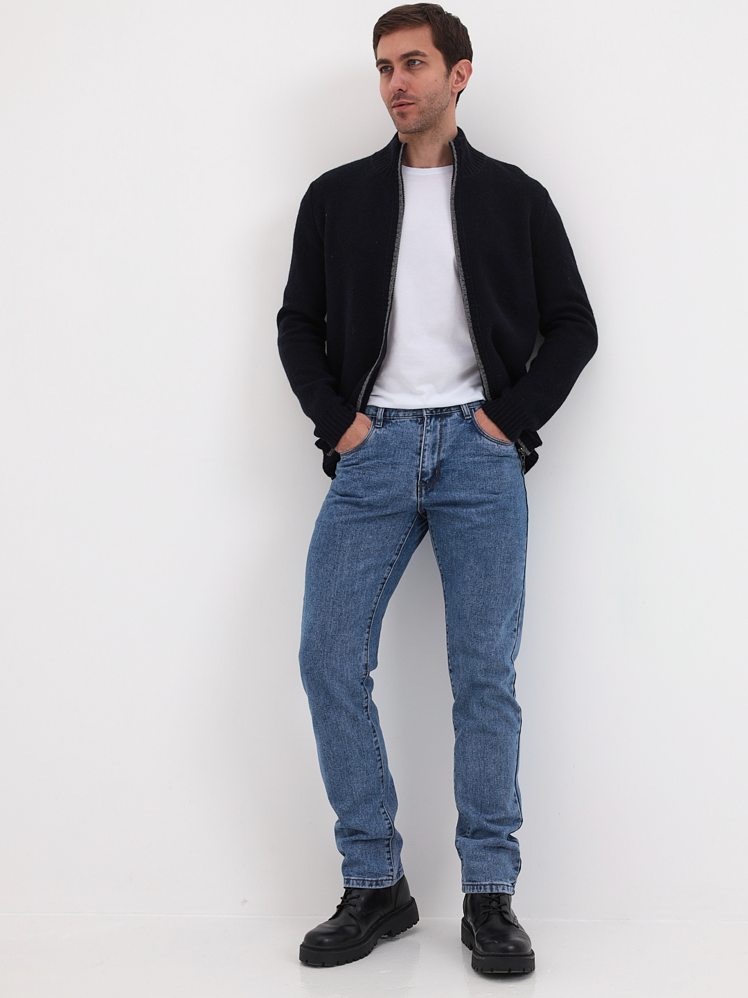 G139-соты D2 (т.синий) Жакет мужской