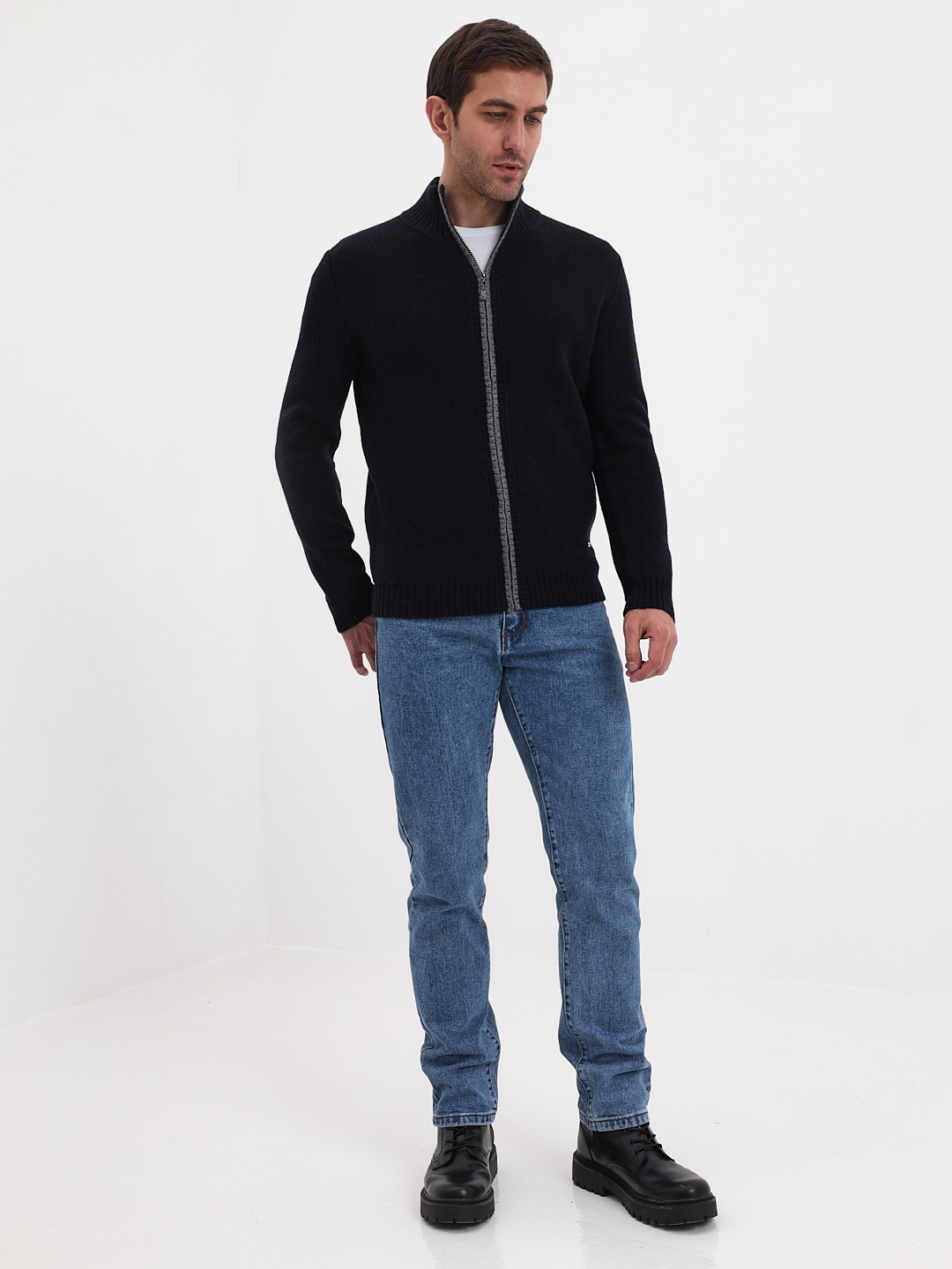 G139-соты D2 (т.синий) Жакет мужской