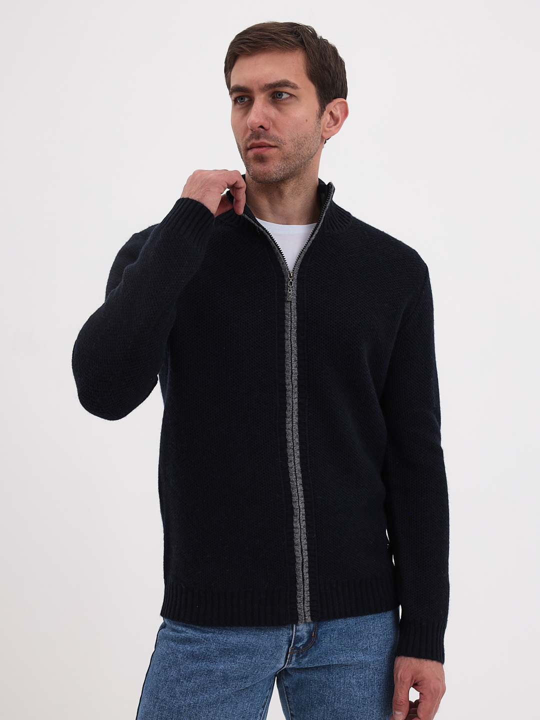 G139-соты D2 (т.синий) Жакет мужской