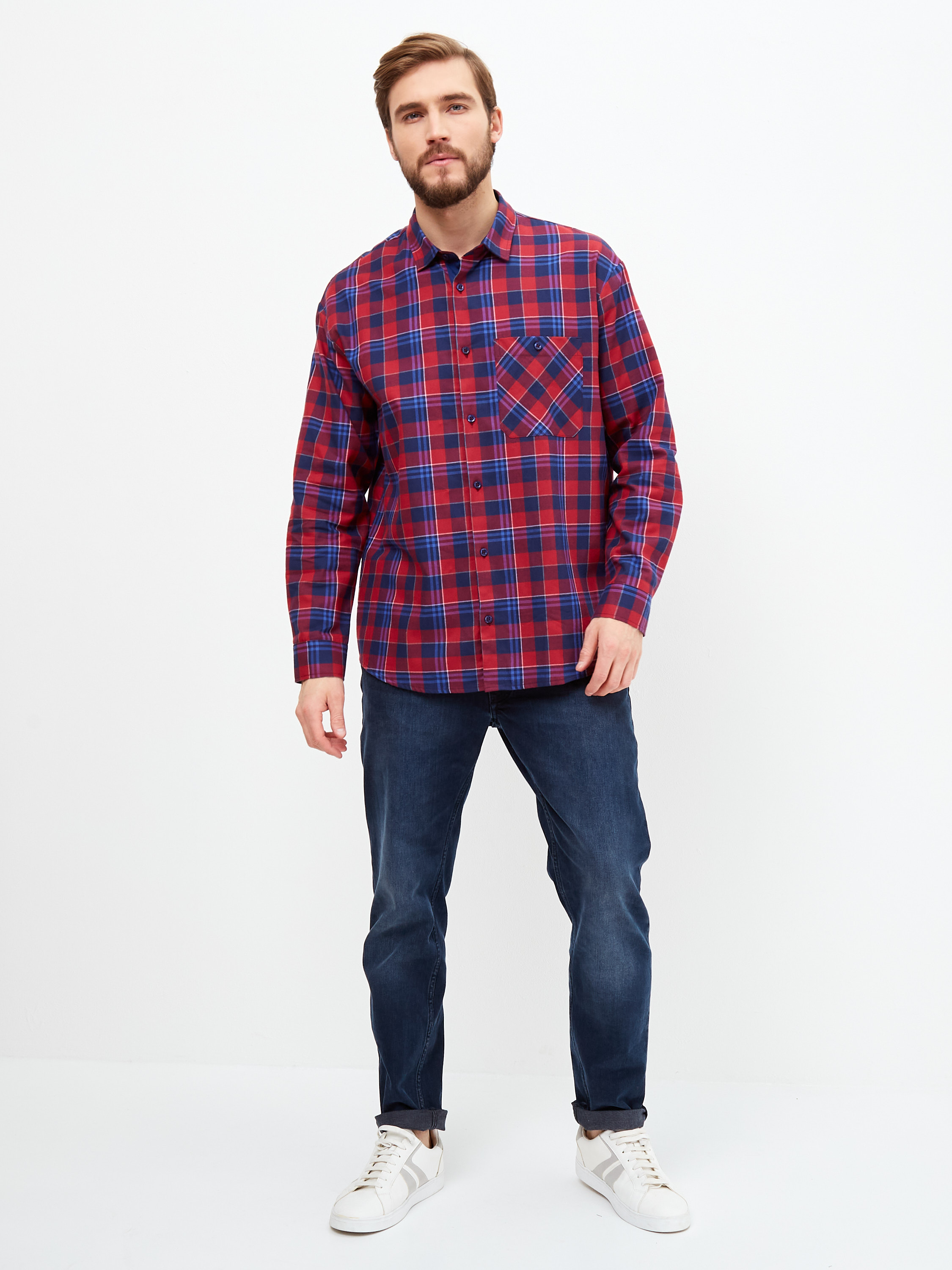 S625/111/4604/P/1 Сорочка мужская длинный рукав