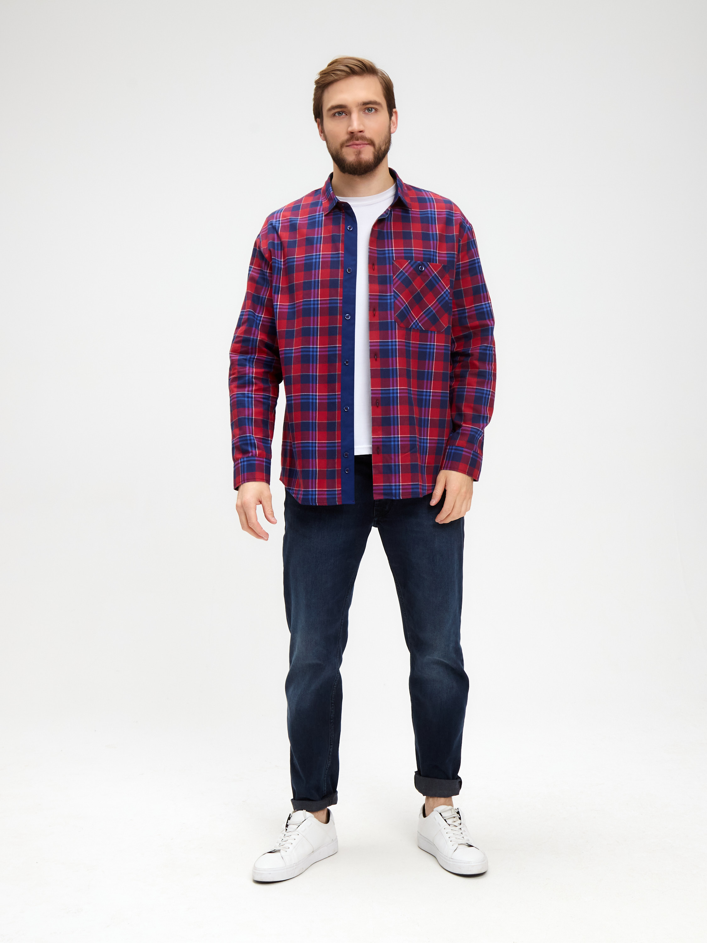 S625/111/4604/P/1 Сорочка мужская длинный рукав