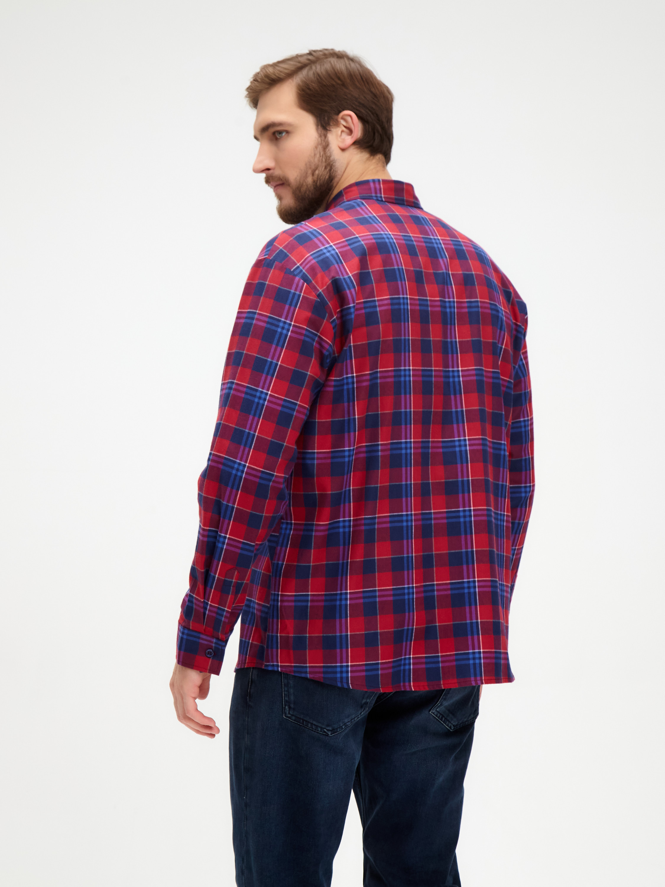 S625/111/4604/P/1 Сорочка мужская длинный рукав