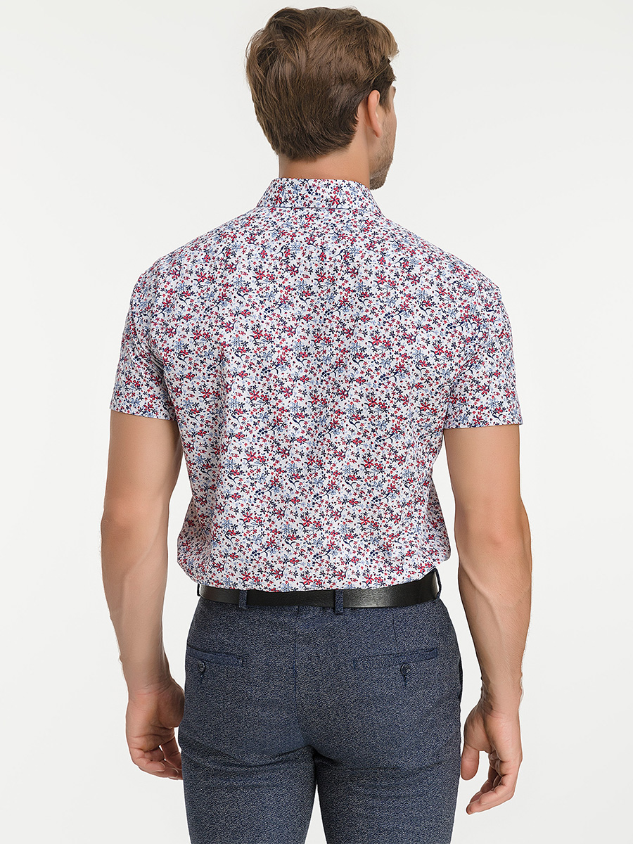 123/201/22495/ZS/C/1 Сорочка мужская короткий рукав