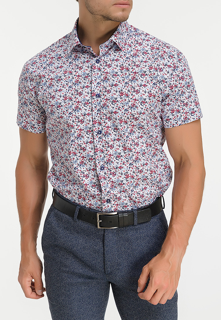 123/201/22495/ZS/C/1 Сорочка мужская короткий рукав