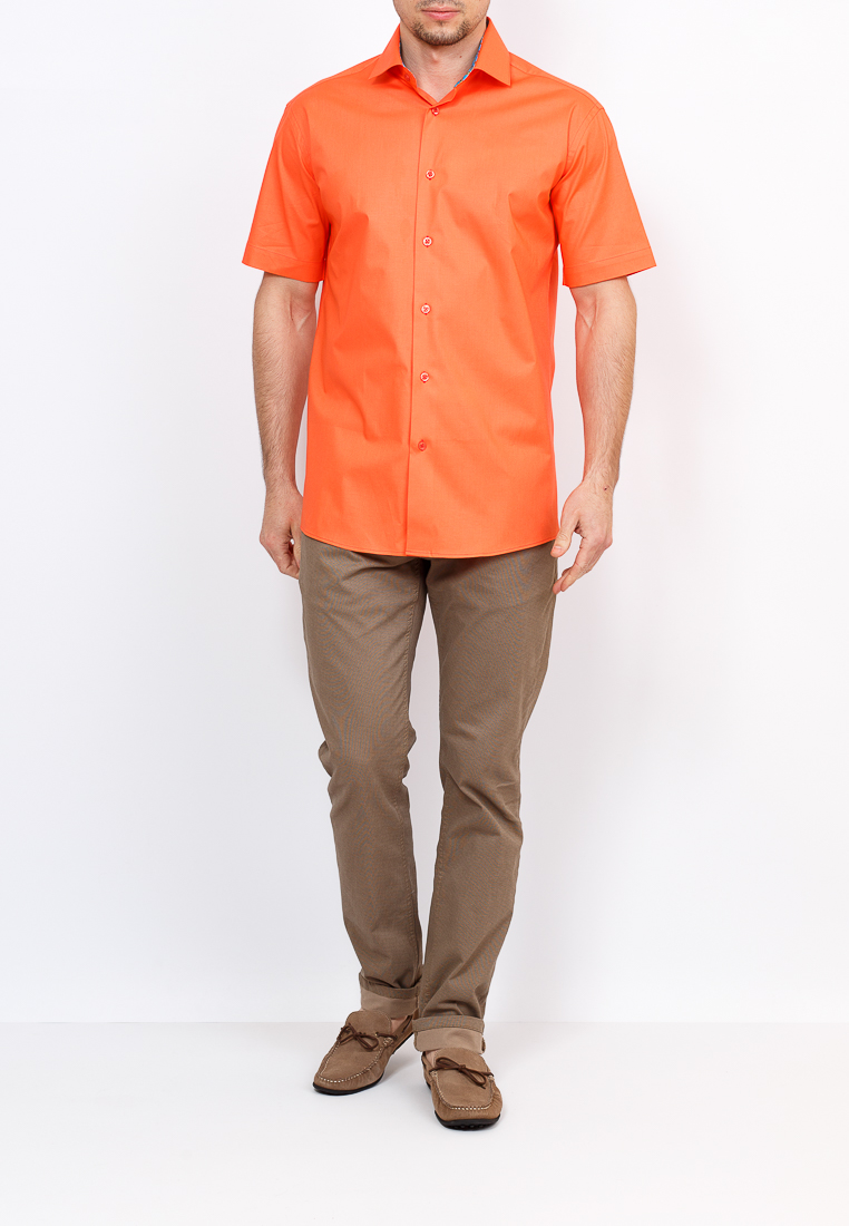 Gb610/107/Z/1 STRETCH Сорочка мужская короткий рукав