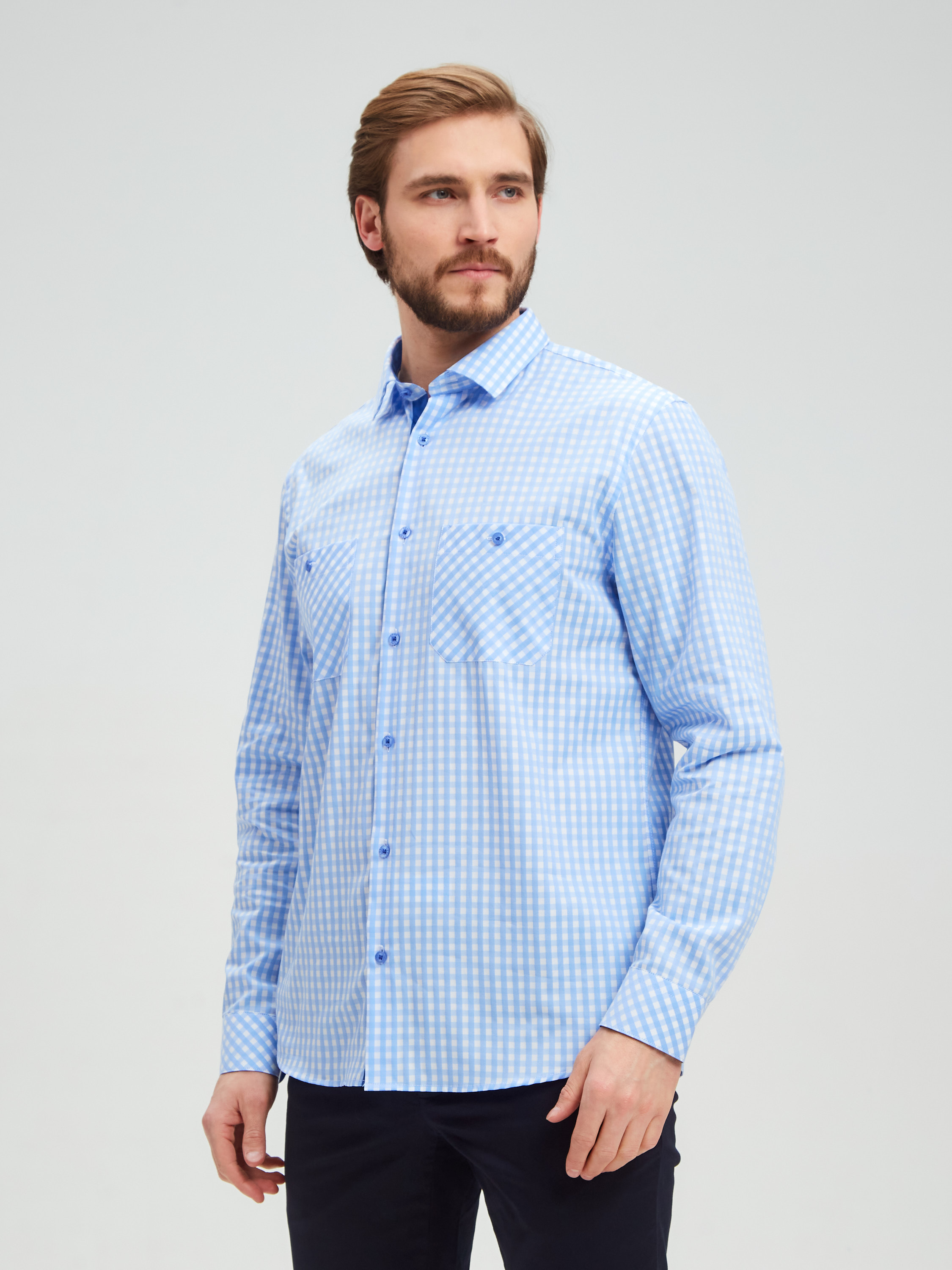 S125/231/8652/ZN/1p Сорочка мужская длинный рукав