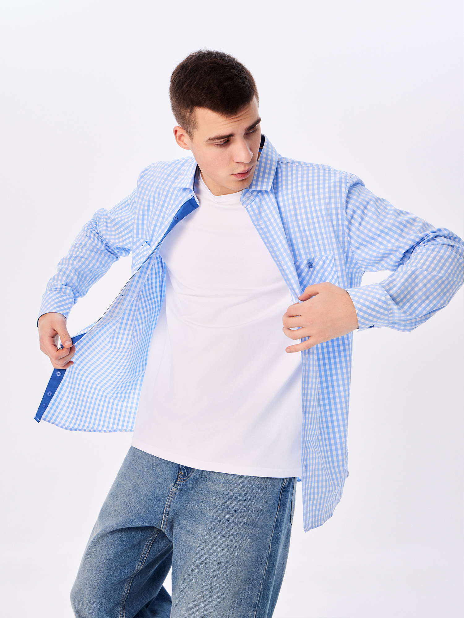 S125/231/8652/ZN/1p Сорочка мужская длинный рукав