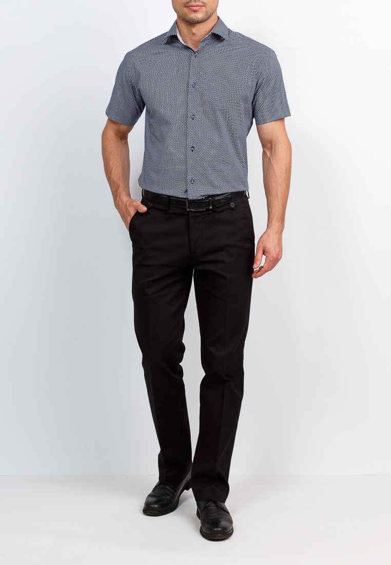 223/107/06/Z/1 STRETCH Сорочка мужская короткий рукав