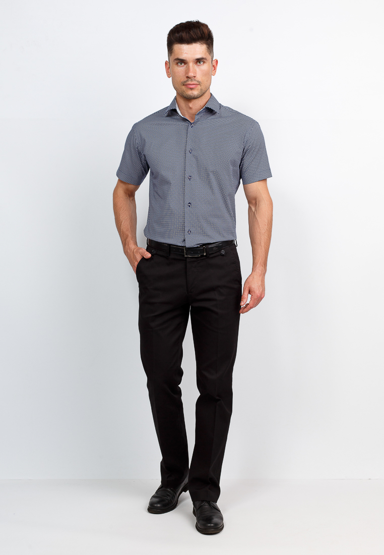 223/107/06/Z/1 STRETCH Сорочка мужская короткий рукав