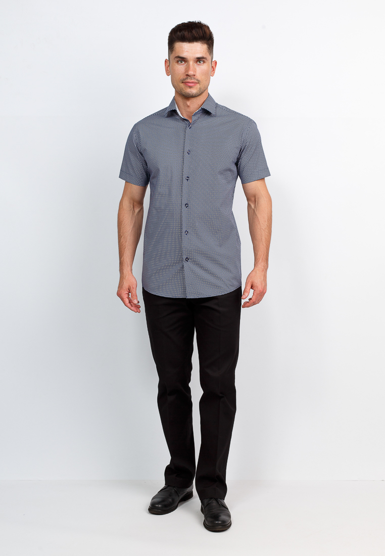223/107/06/Z/1 STRETCH Сорочка мужская короткий рукав