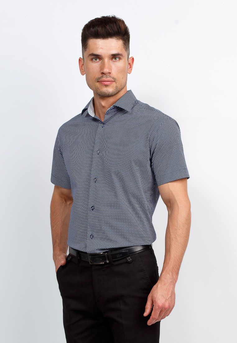 223/107/06/Z/1 STRETCH Сорочка мужская короткий рукав