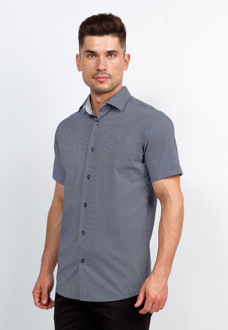 223/107/06/Z/1 STRETCH Сорочка мужская короткий рукав